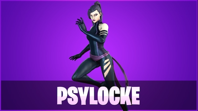 640x360 Psylocke Fortnite wallpaper, Desktop