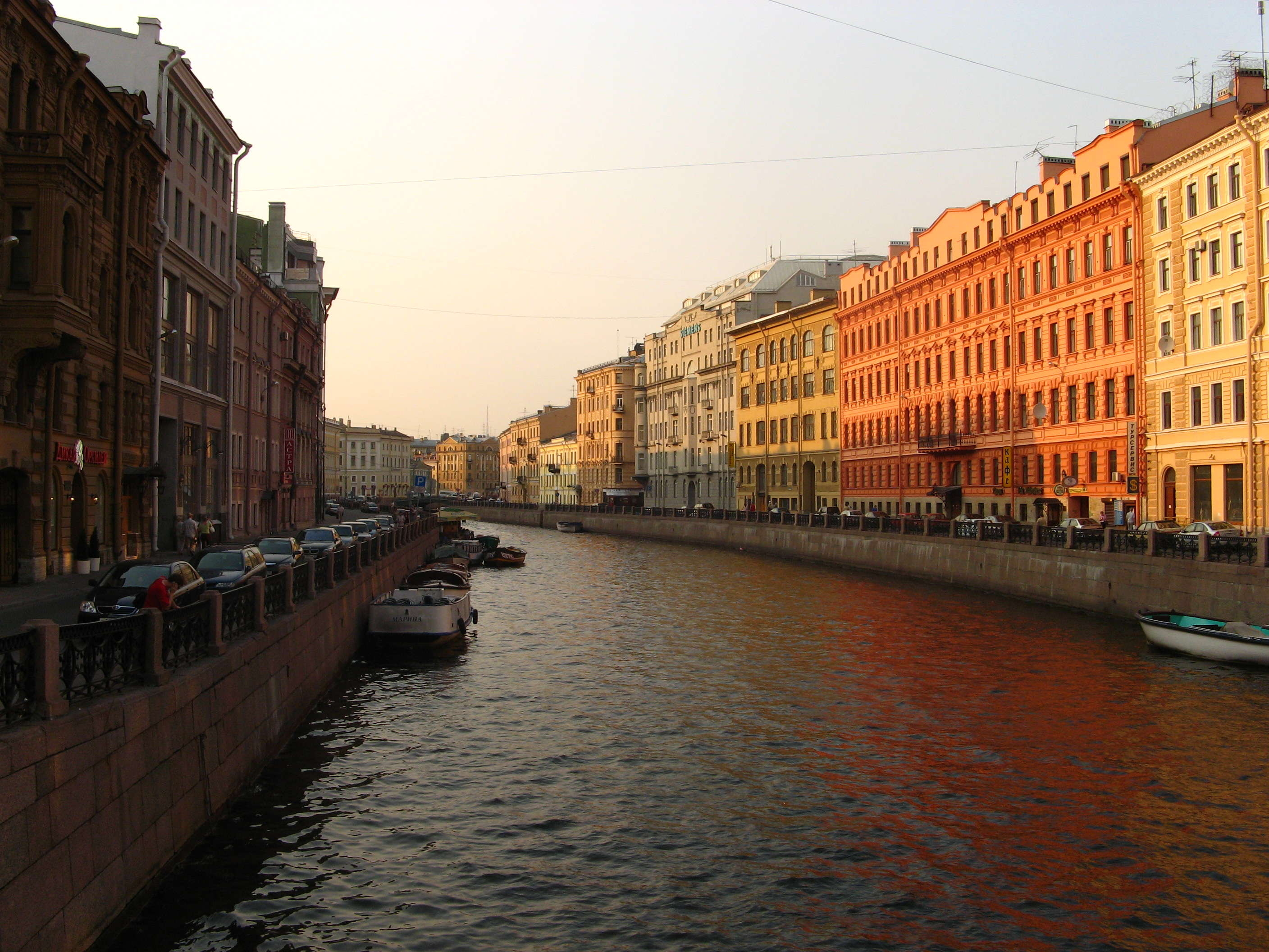 2820x2120 Body of Water, Canal, Saint Petersburg, Reflection, Town HD, Desktop