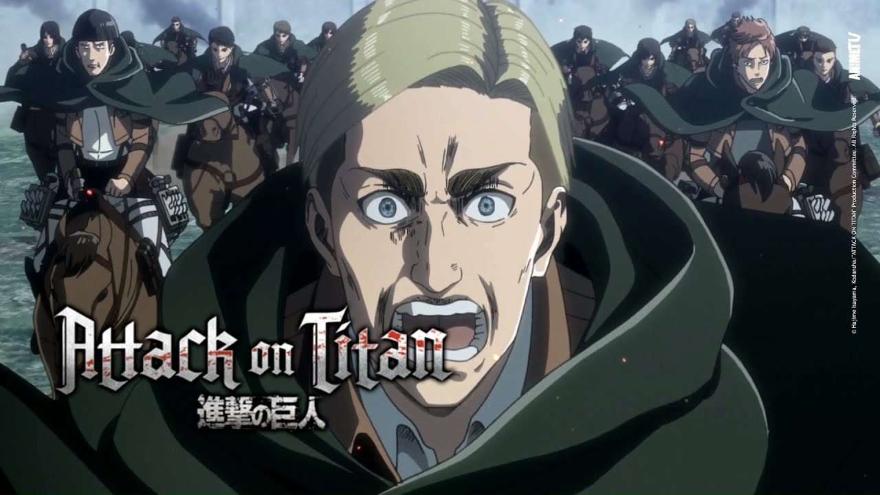 1280x720 Erwin's Charge. Attack on Titan Season 3, Desktop