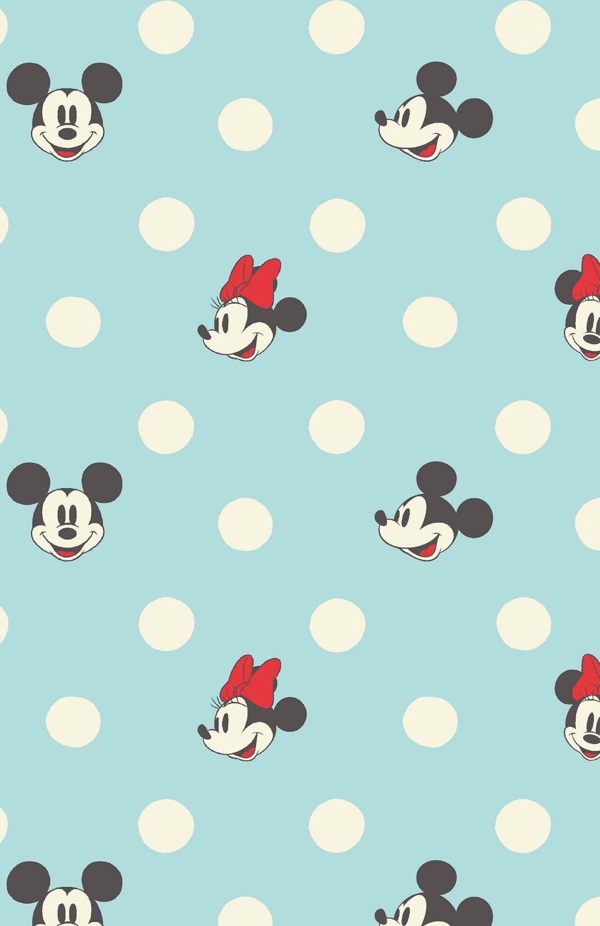 1200x1860 Mickey Pattern Wallpaper, Phone