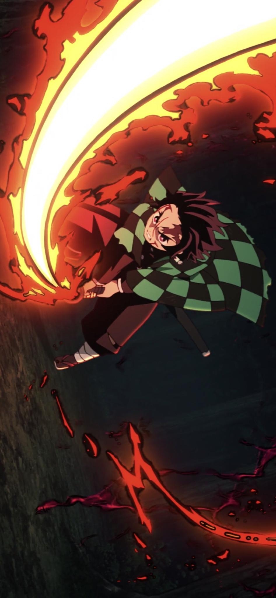 950x2050 Demon Slayer Wallpaper Ep 17, Phone