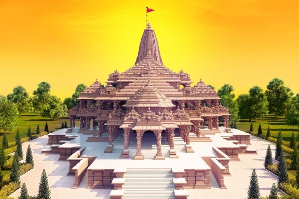 1200x800 Ram Mandir Bhoomi Pujan: A Look at Proposed Model of Grand Temple in Ayodhya, Desktop