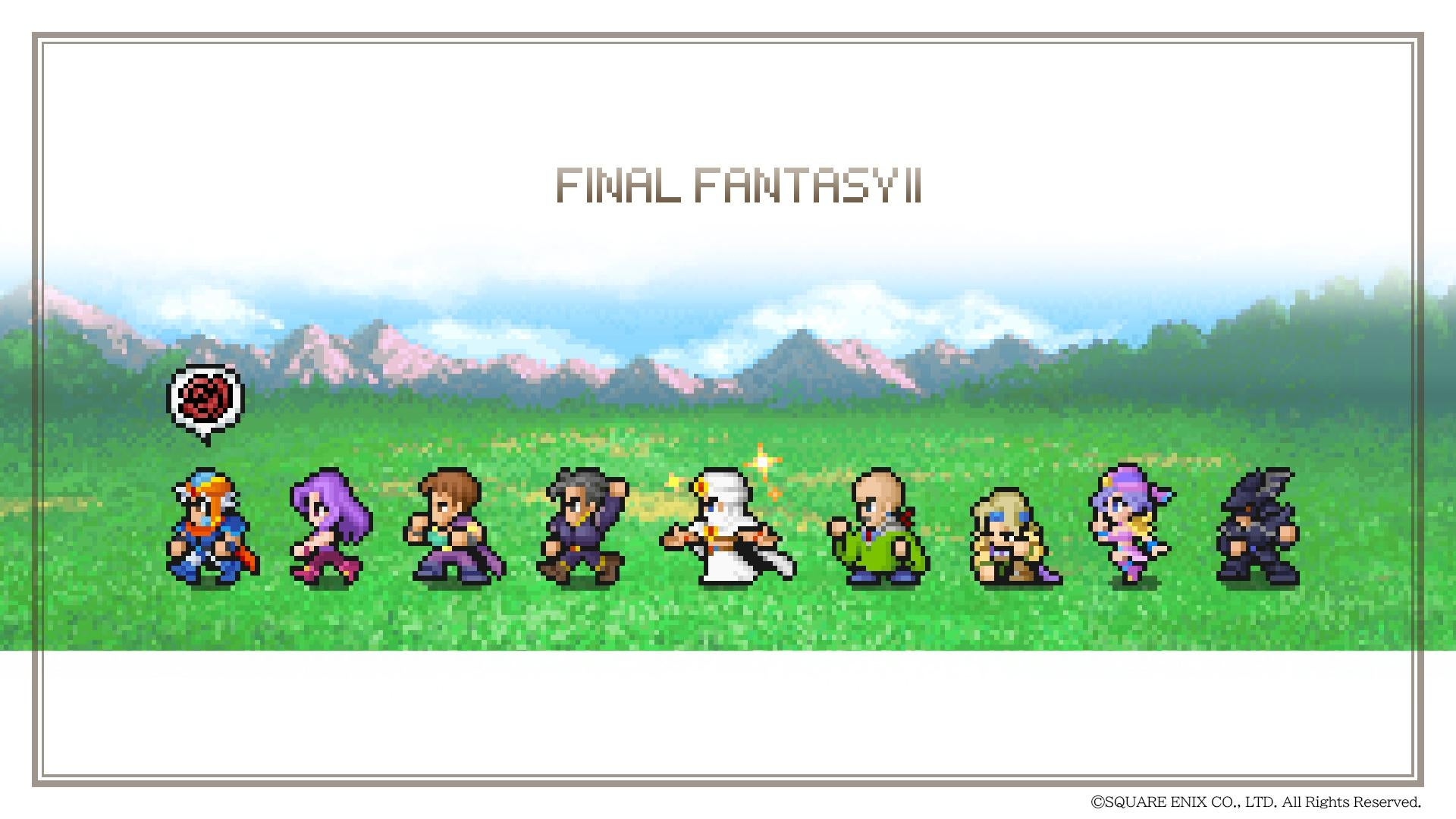 1920x1080 Final Fantasy I VI Pixel Remaster Wallpaper Art, Desktop