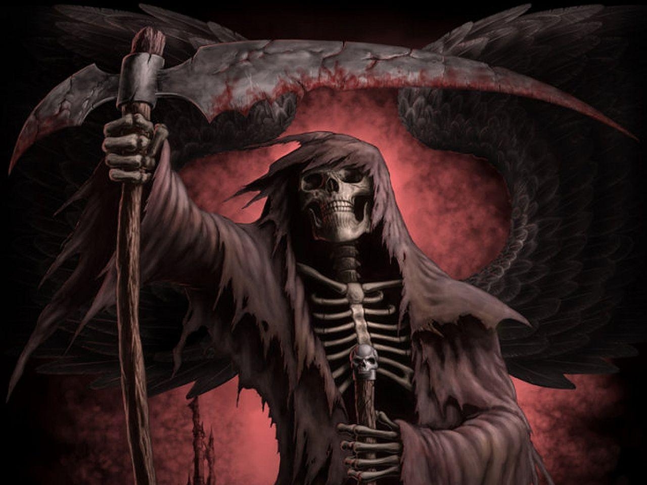 1280x960 Wallpaper For > Dark Grim Reaper Wallpaper Purple, Desktop