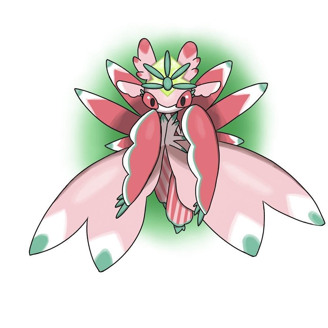 1080x1080 Mega Lurantis. Mega POKEMON. Pokémon, Pokemon fake, Phone