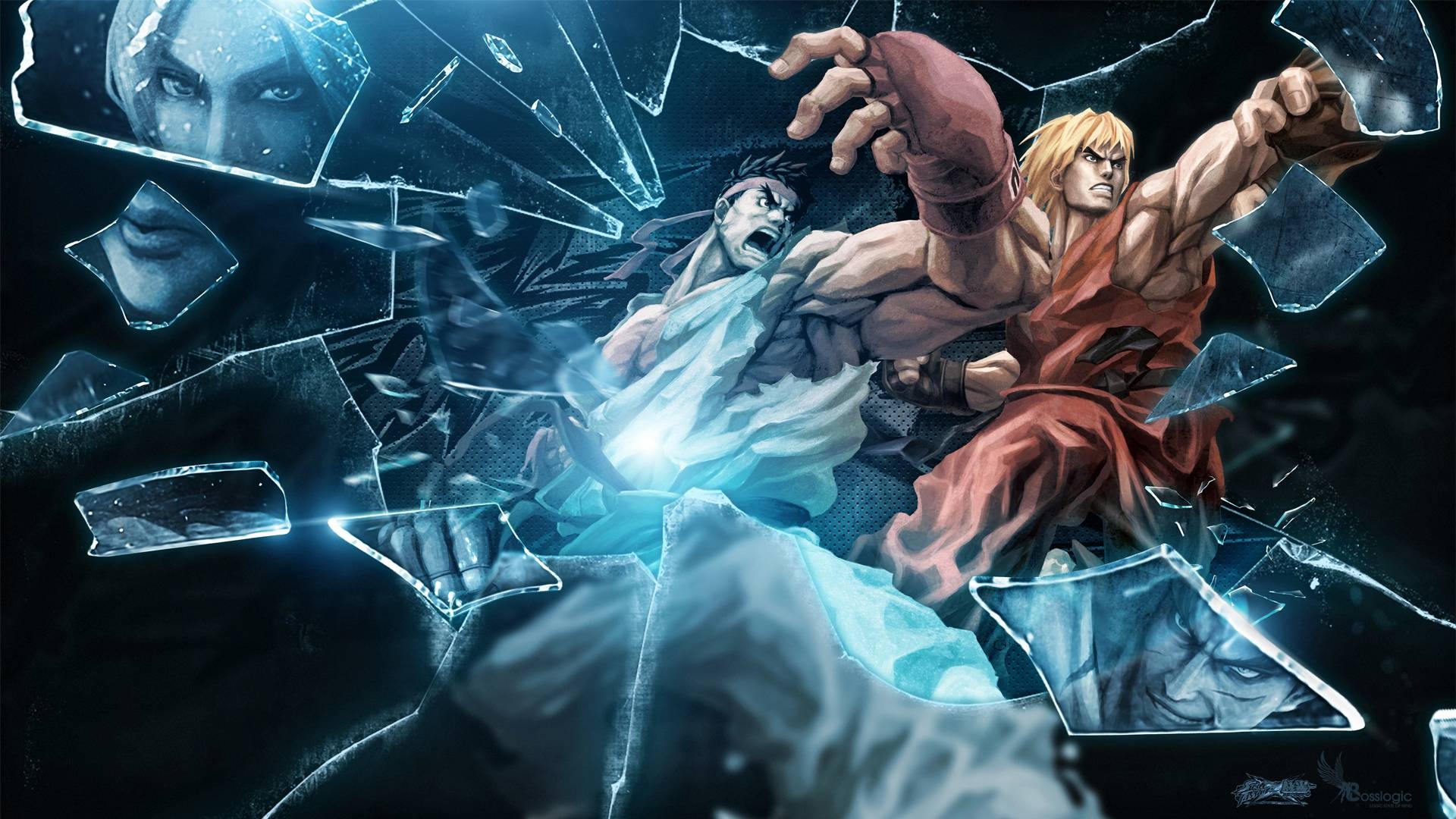 1920x1080 Ryu and Ken Wallpaper, Desktop