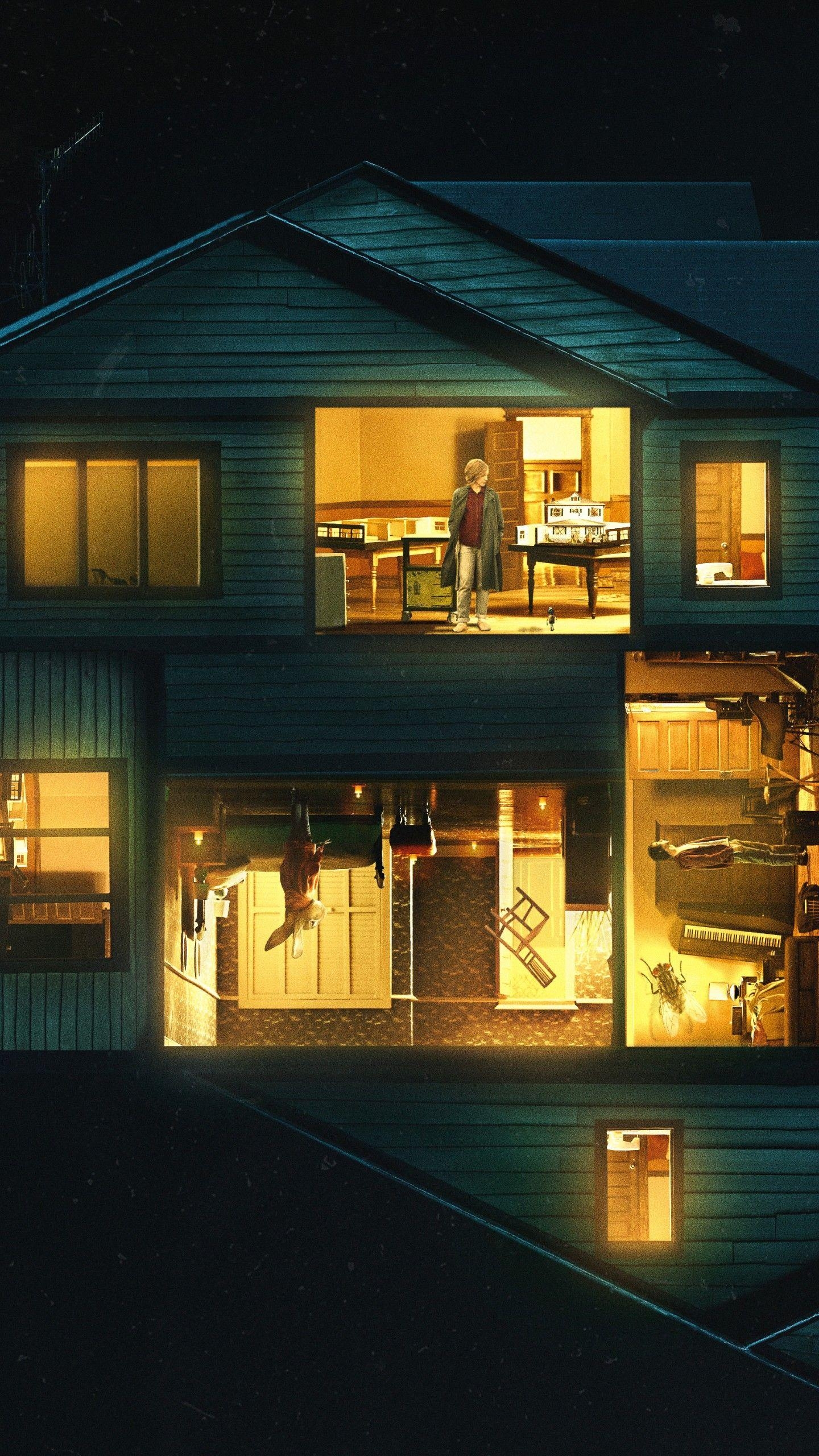 1440x2560 Wallpaper Hereditary, Toni Collette, Gabriel Byrne, Alex Wolff, Phone