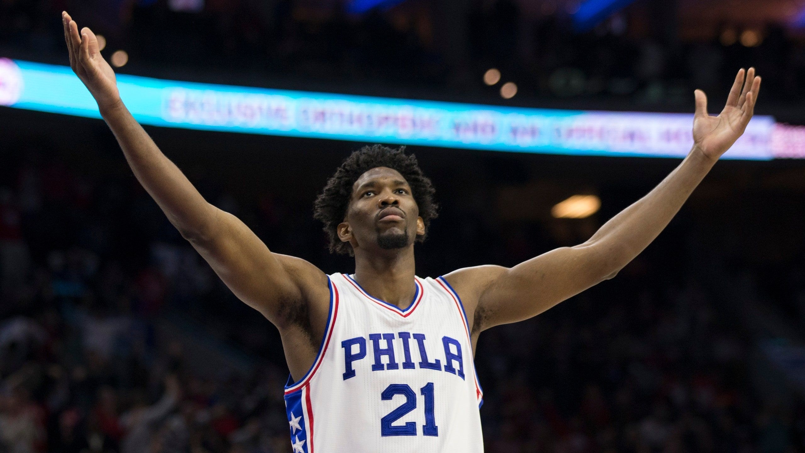 2560x1440 All Hail Joel Embiid, the NBA Rookie of the Year, Desktop