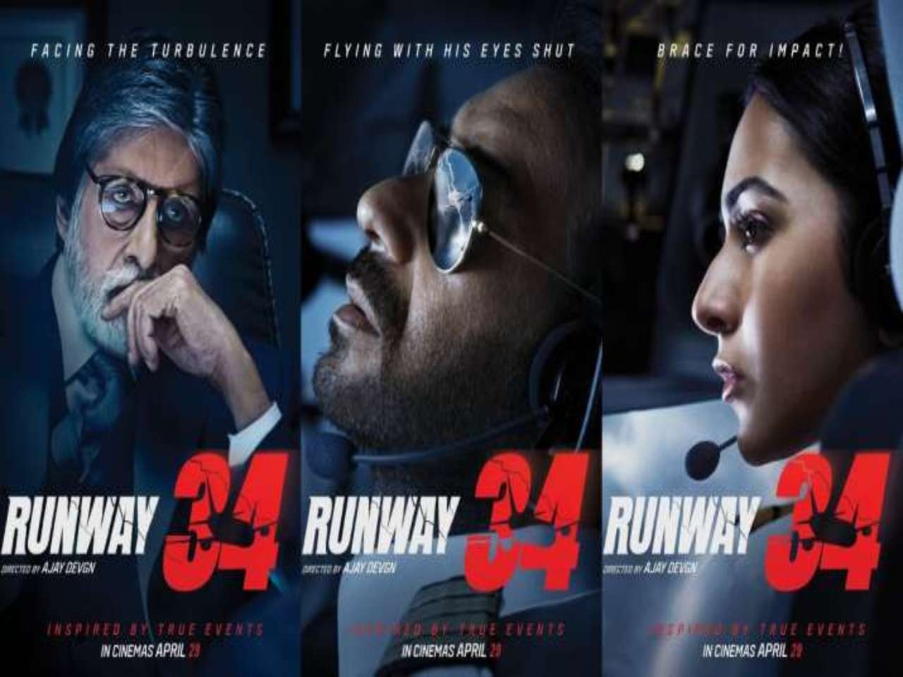 1280x960 Runway 34 Teaser: Ajay Devgn, Rakul Preet Singh Turn Pilots In Amitabh Bachchan Starrer, Desktop