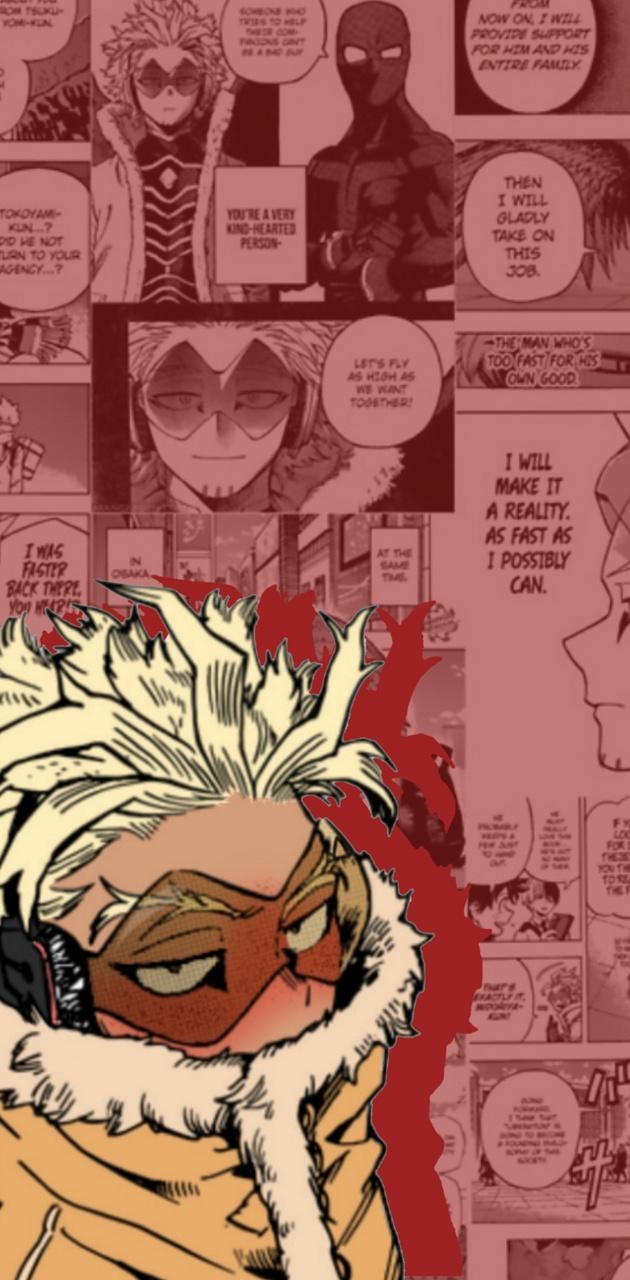 630x1280 Hawks mha wallpaper, Phone