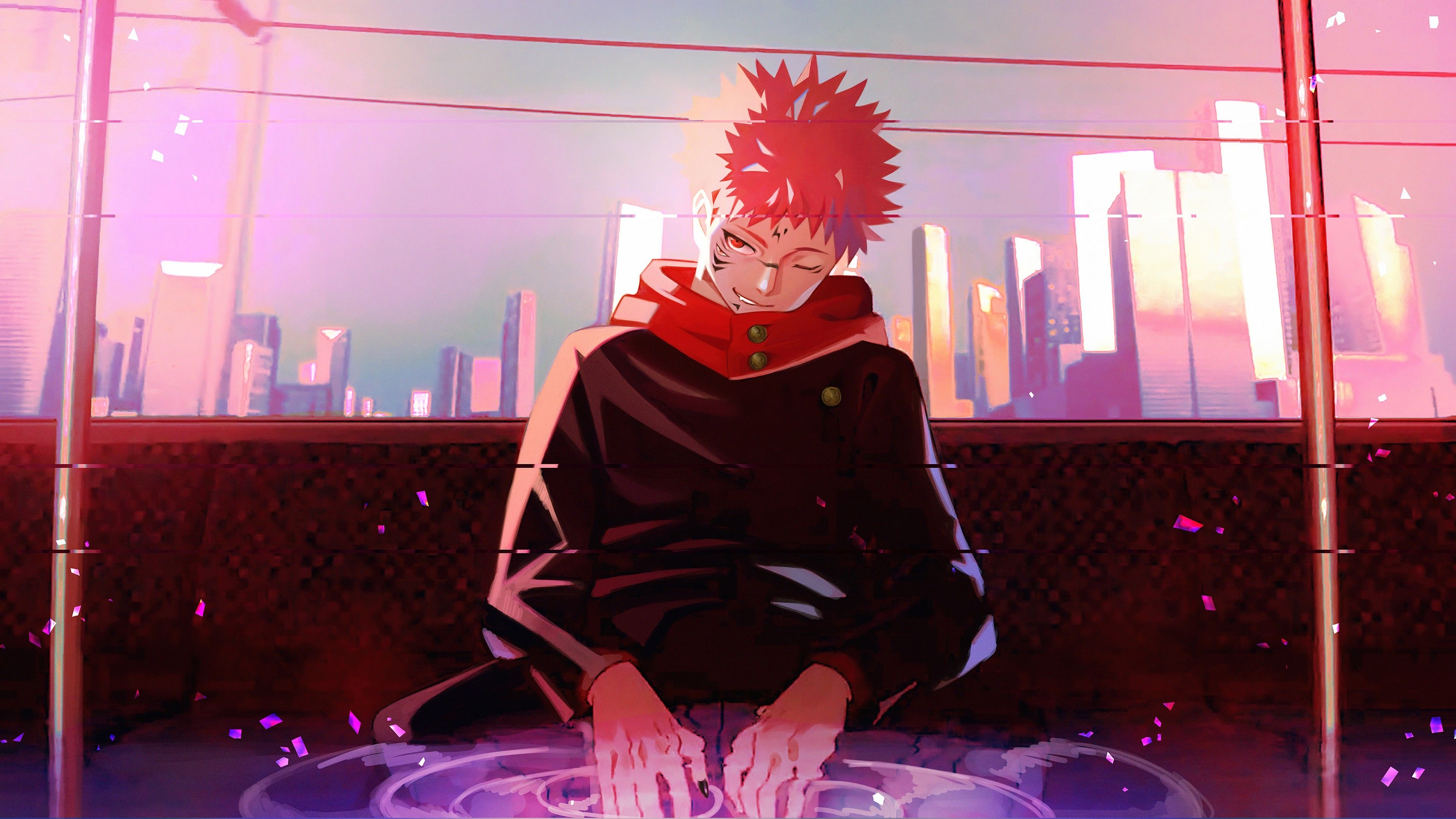 3840x2160 Boy Jujutsu Kaisen Yuji Itadori 4K HD Jujutsu Kaisen Wallpaper, Desktop