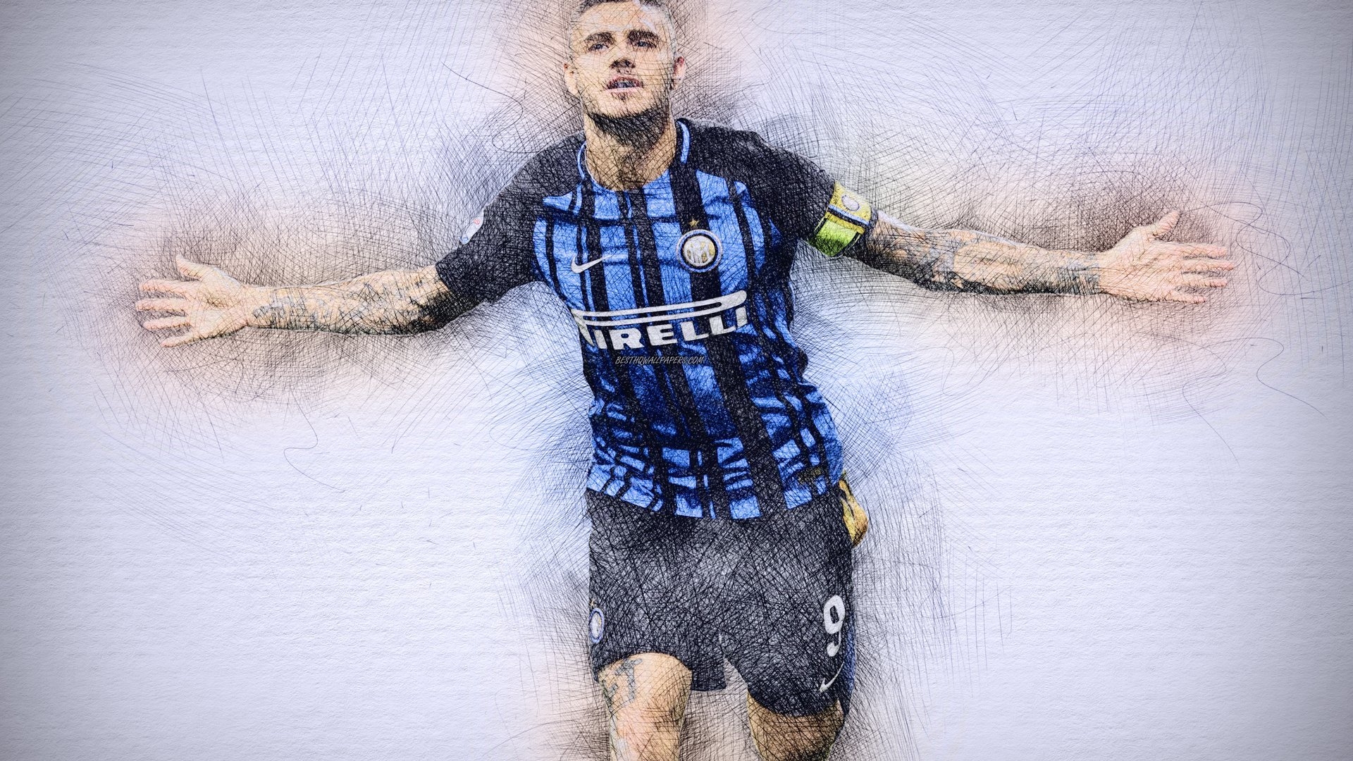 1920x1080 Mauro Icardi Theme for Windows 10 and 11, Desktop