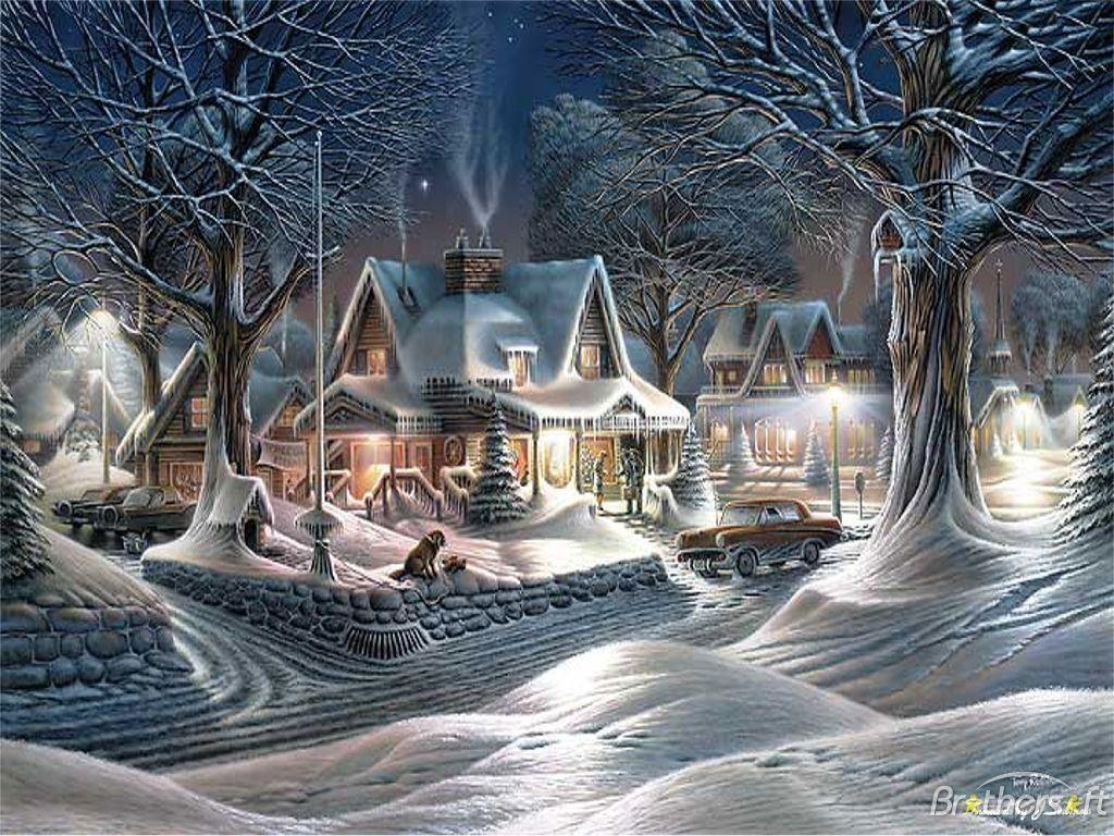 1030x770 Vintage Christmas. Christmas scenery, Christmas scenes, Desktop