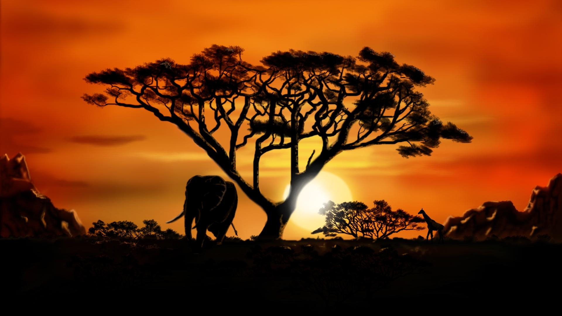 1920x1080 Africa Wallpaper, Desktop