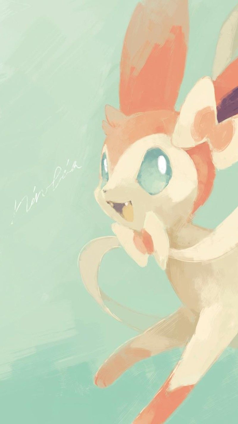 800x1430 more sylveon wallpaper. Pokemon eeveelutions, Cute pokemon, Pokemon art, Phone