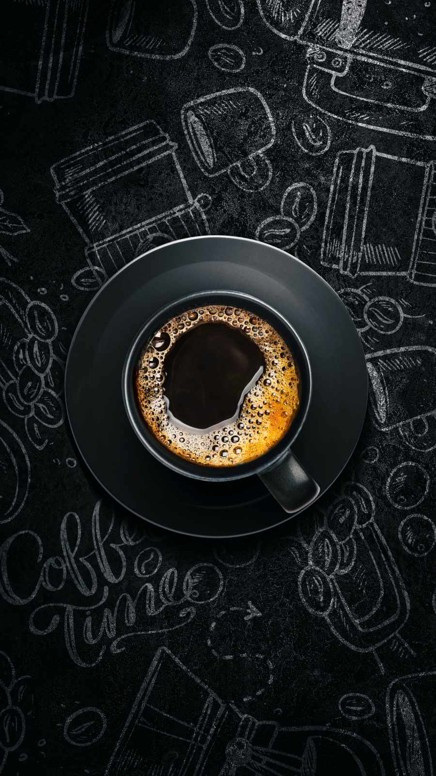900x1600 Black Coffee IPhone Wallpaper Wallpaper, iPhone Wallpaper en 2022. Chica de café, Fotografía de café, Imágenes de café, Phone