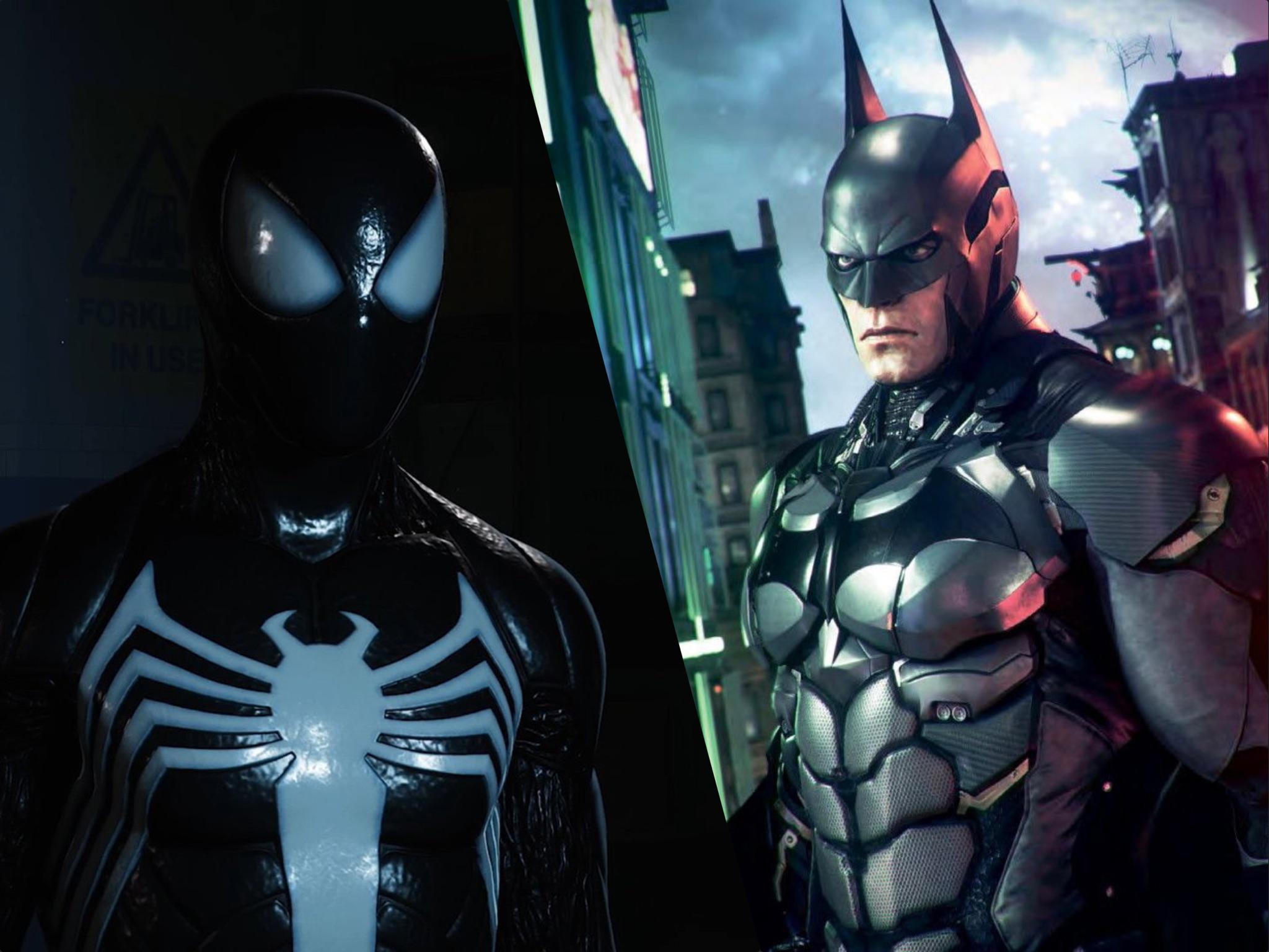 2050x1540 PS5 Symbiote Spider Man Vs Arkham Knight Batman. Who Wins And Why? Posting In Both Batman And Spider Man Subreddits To See Both POV's, Desktop