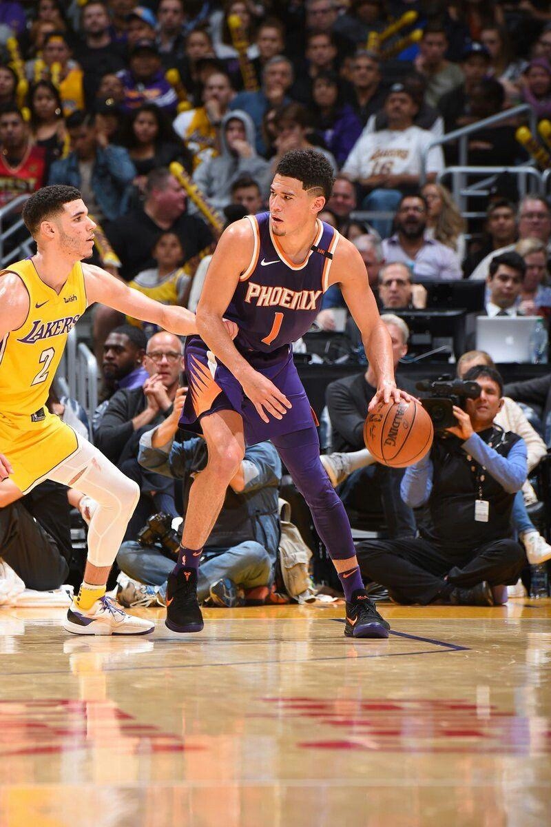 800x1200 Devin Booker vs Lonzo Ball. Devin booker, D book, Phoenix suns, Phone