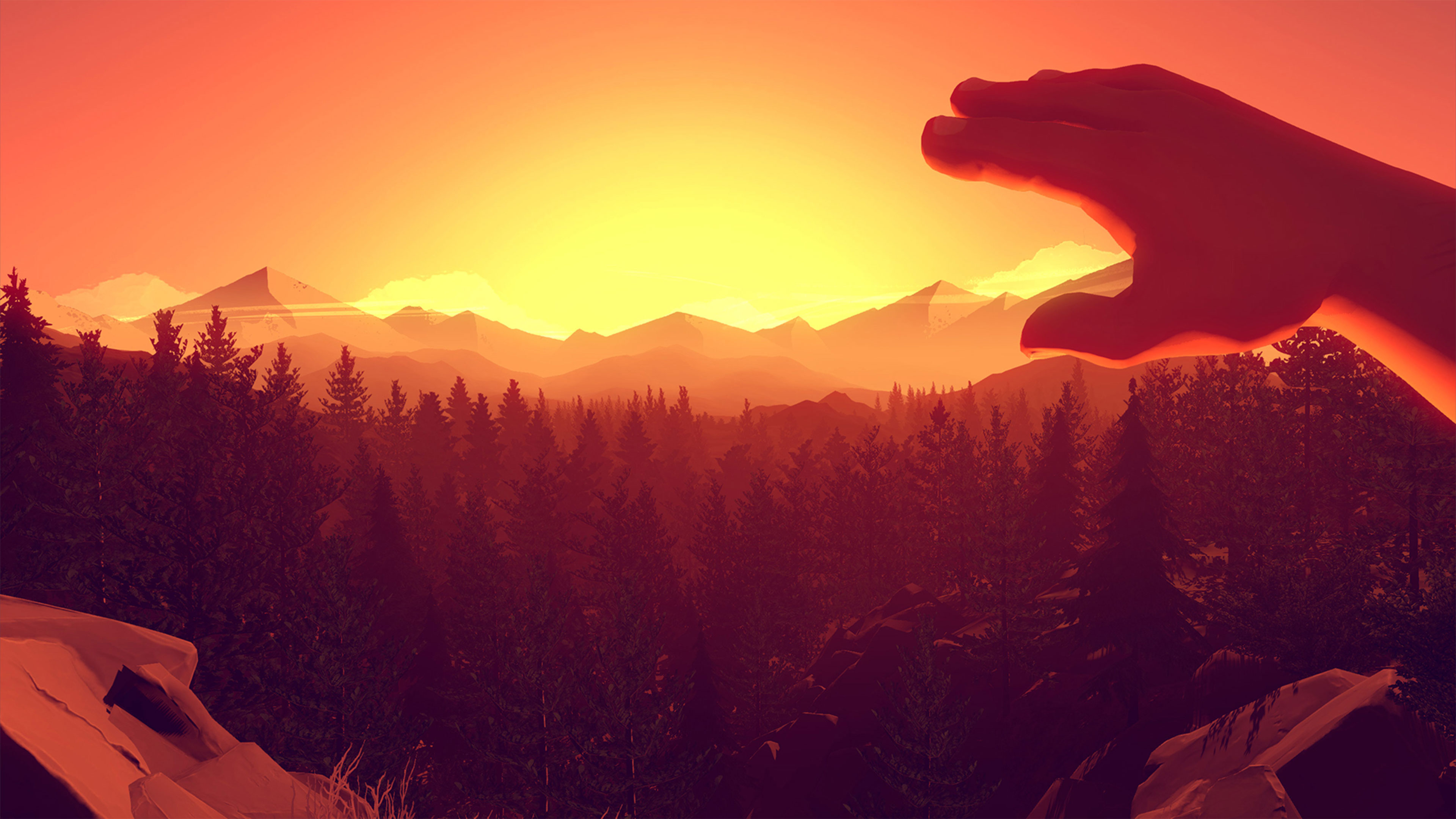 3840x2160 Firewatch Wallpaper in Ultra HDK, Desktop