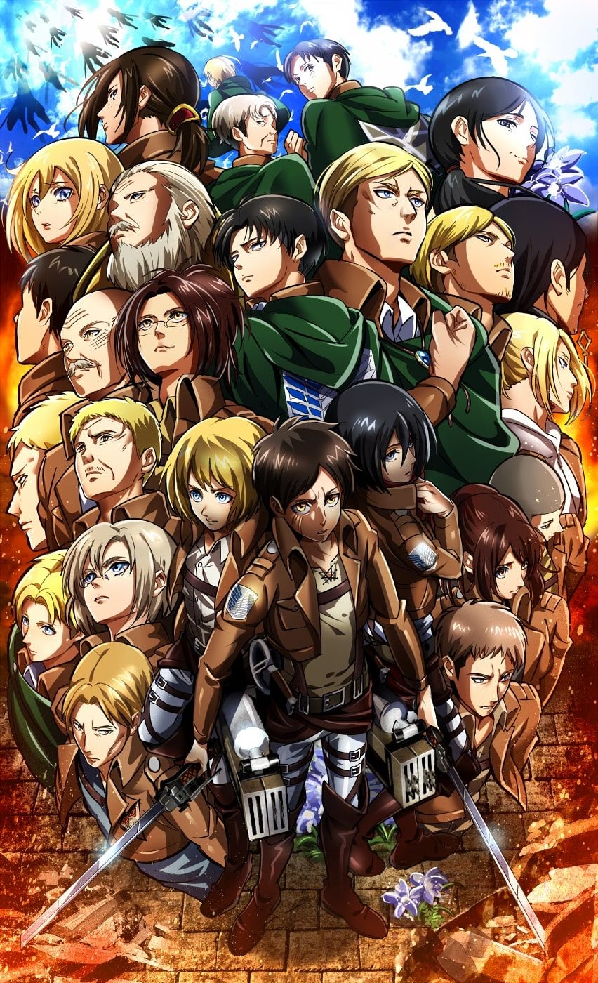 860x1400 HD Attack On Titan Wallpaper Free HD Wallpaper, Phone