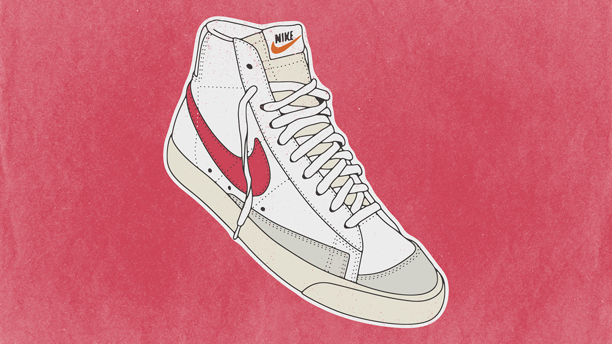 1200x680 Nike Blazer Mid '77 Illustration, Desktop