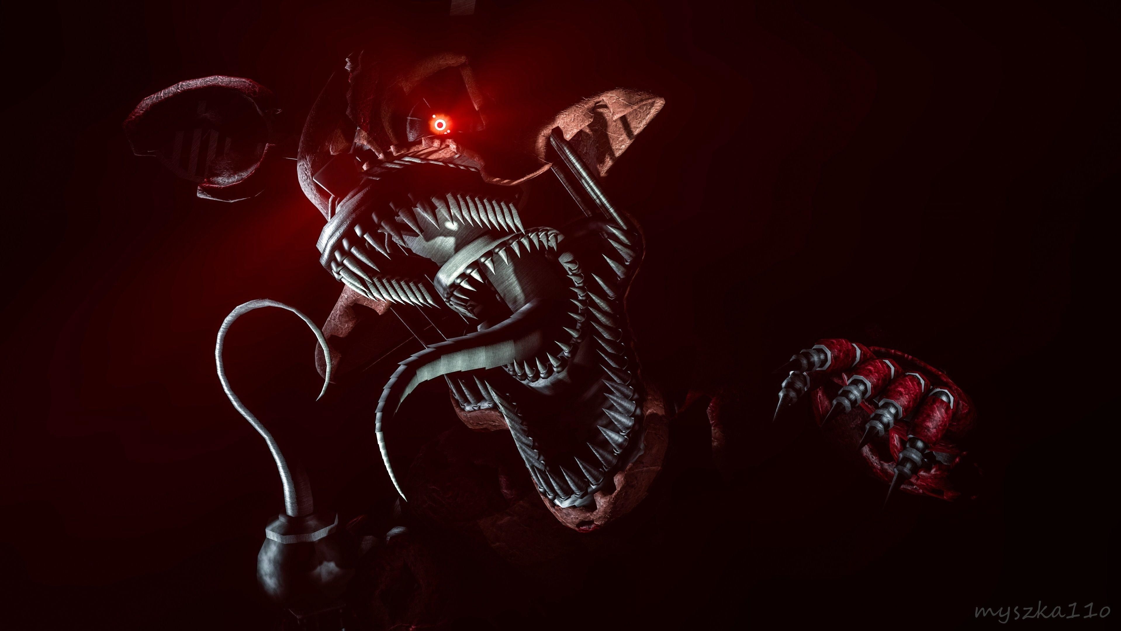 3840x2160 Sfm Nightmare Foxy, Desktop