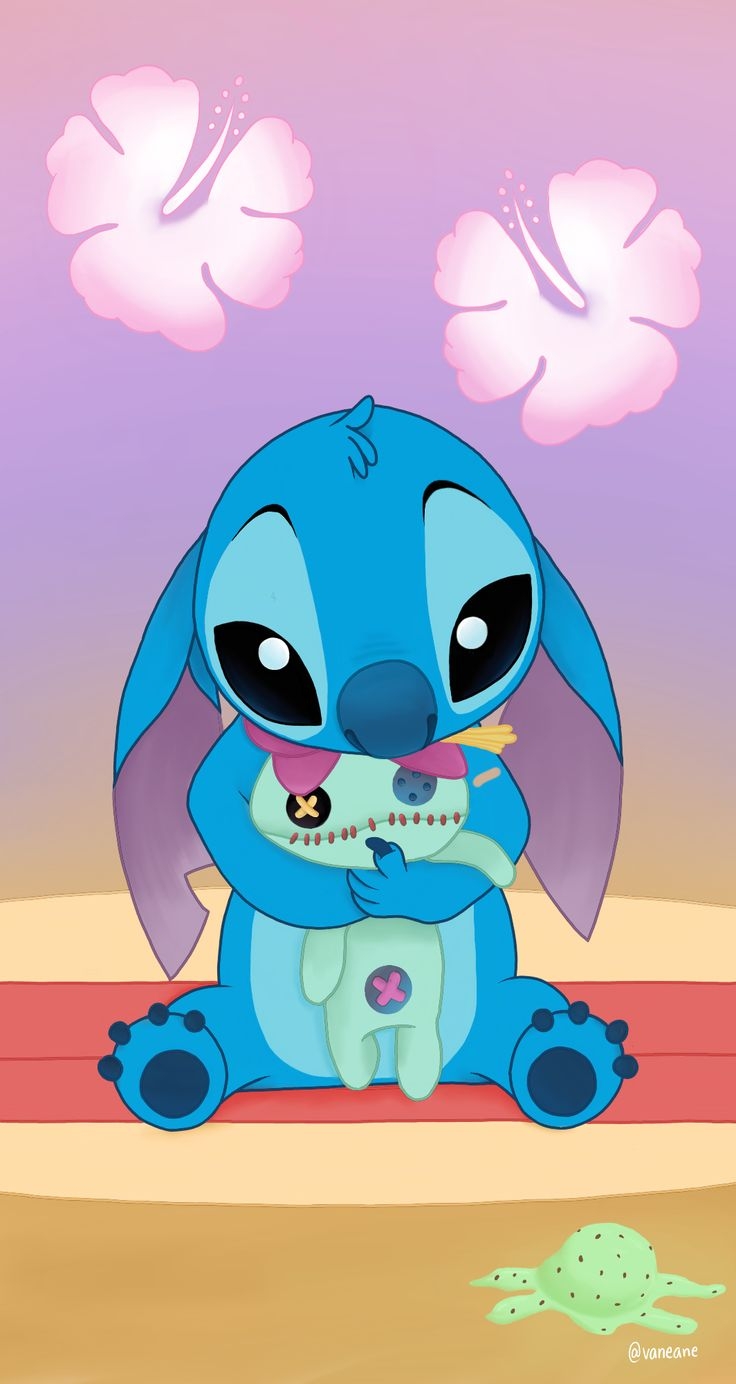 740x1390 Stitch Wallpaper. Lilo and stitch drawings, Cute disney drawings, Cute disney wallpaper, Phone