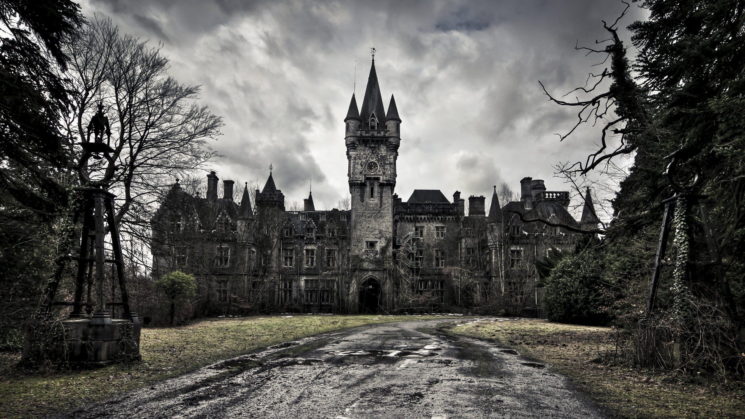 2560x1440 Gothic Castle Wallpaper Free Gothic Castle Background, Desktop