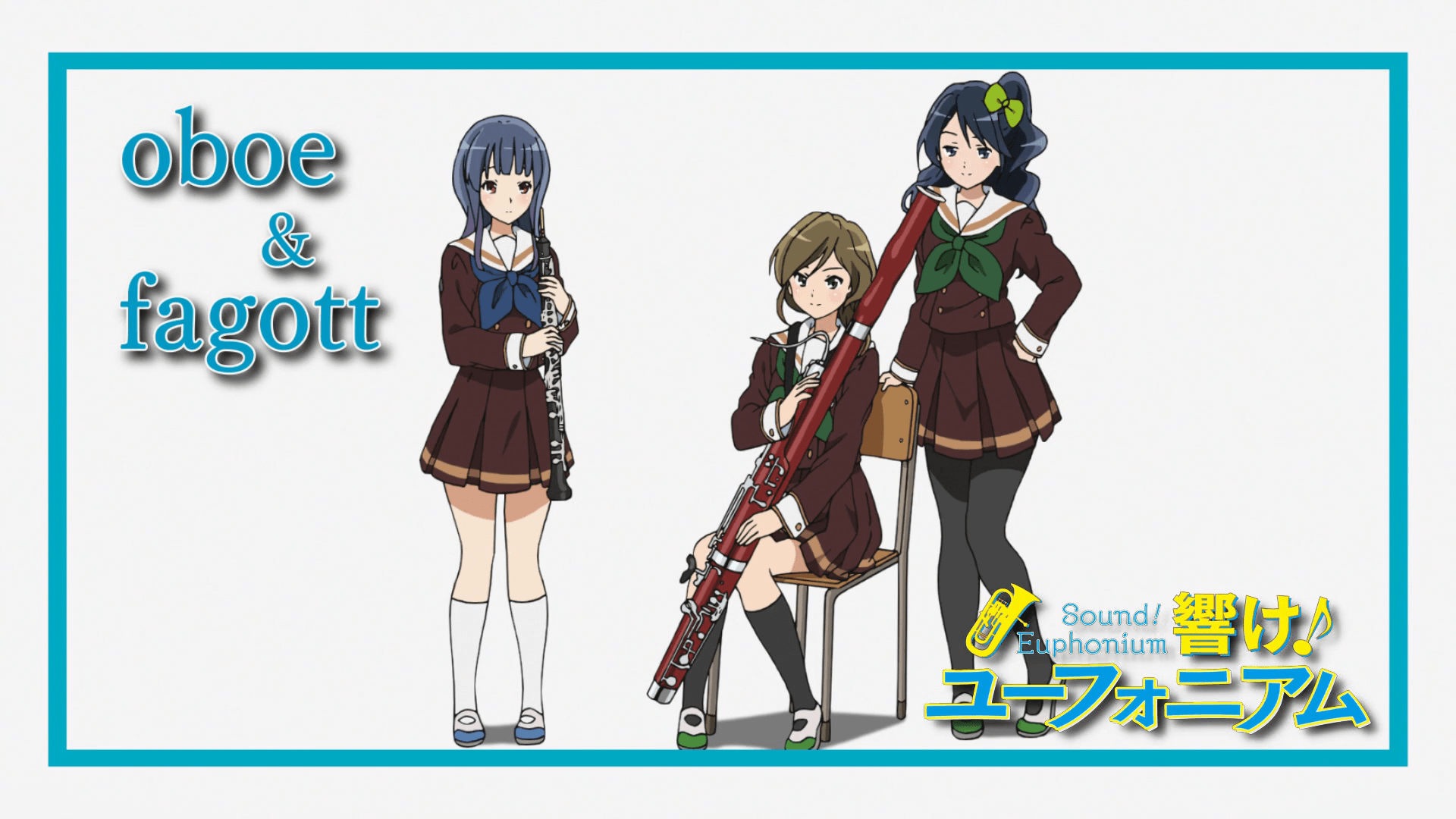 1920x1080 Background Characters of Hibike! Euphonium, Desktop