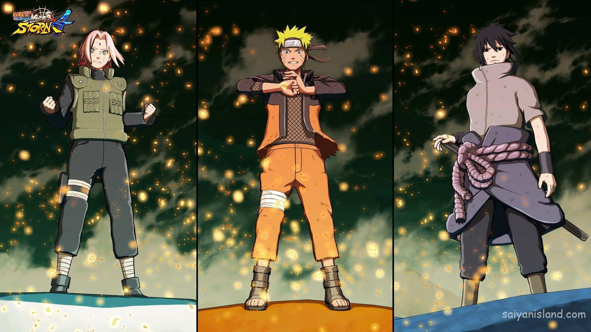 1920x1080 Naruto Storm 4, Team 7, Desktop