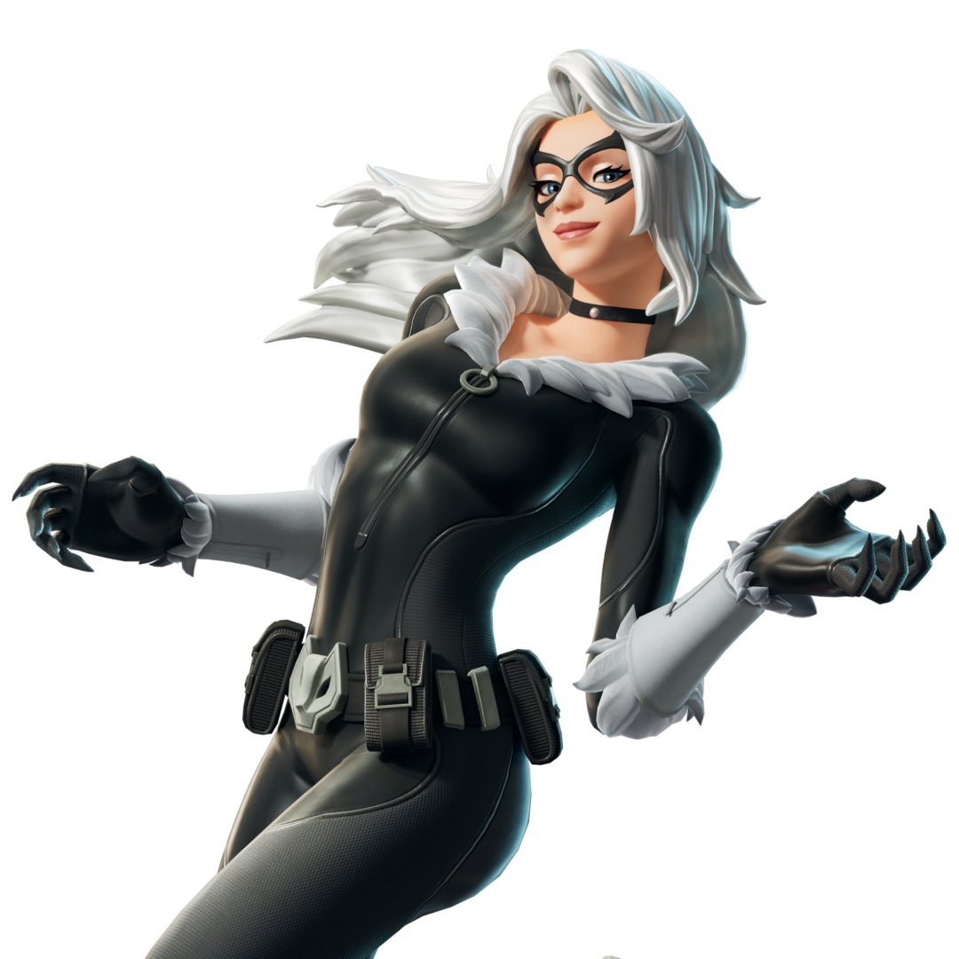 1080x1080 Black Cat Fortnite wallpaper, Phone