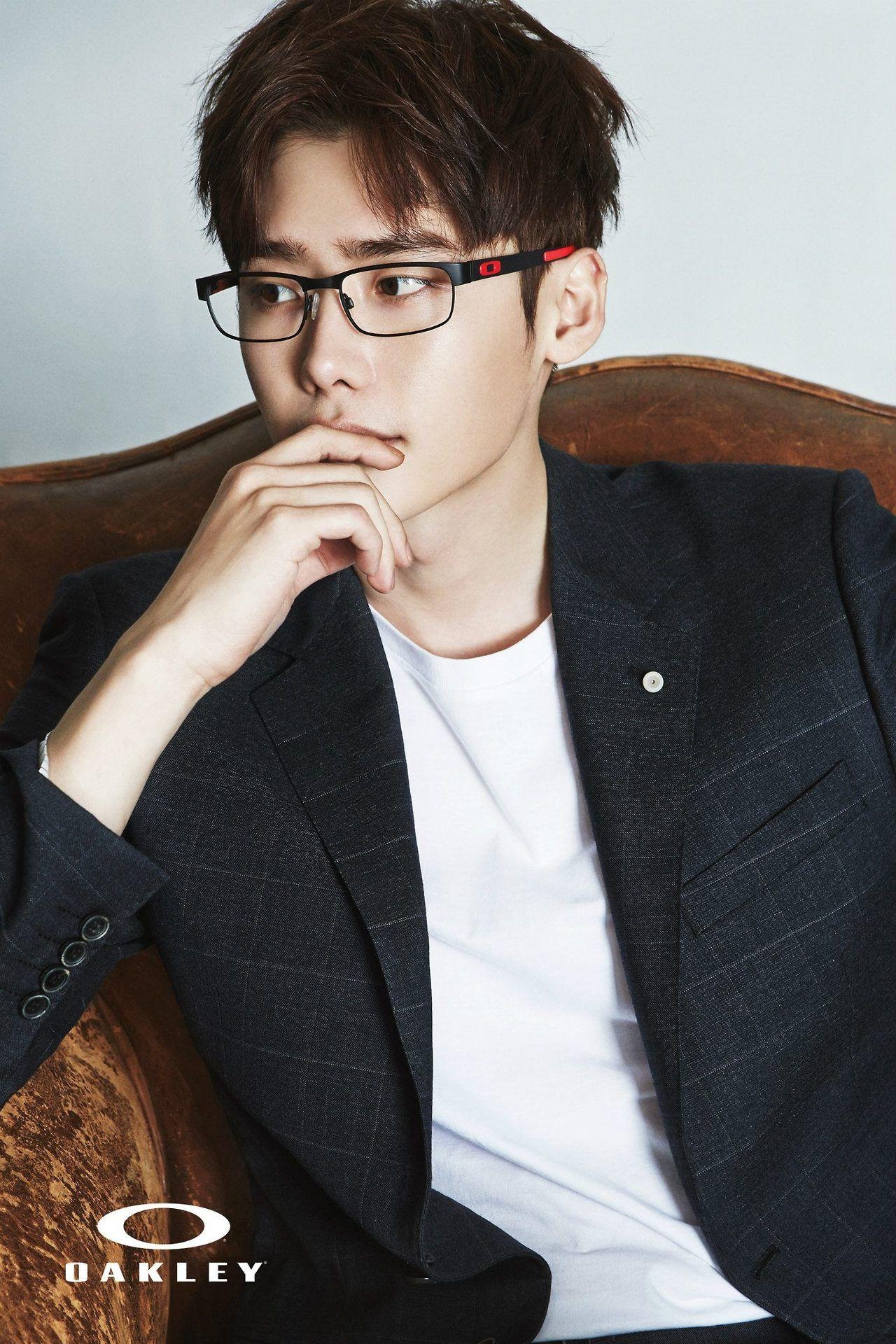 1280x1920 Lee Jong Suk proves glasses are in photo shoot for Oakley, Phone