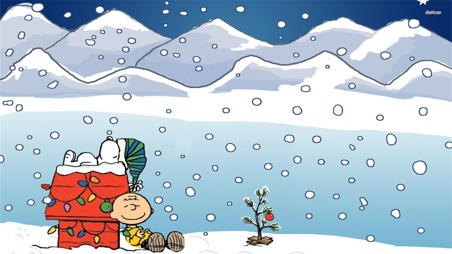 1920x1080 Charlie Brown Snoopy Christmas Wallpaper, Desktop