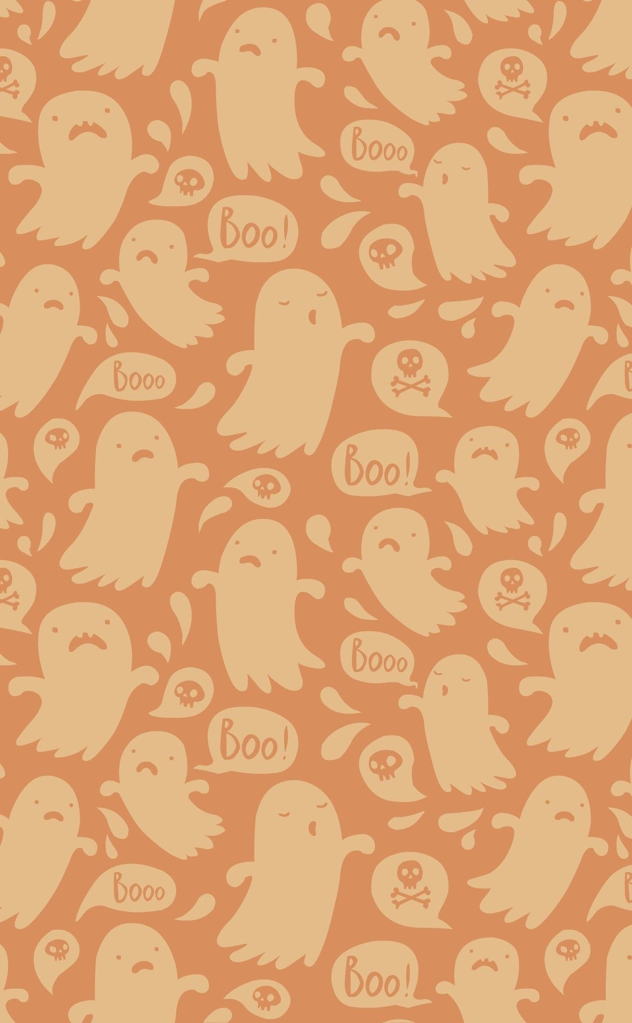 1240x2000 Kawaii Ghost Halloween Wallpaper Free Kawaii Ghost Halloween Background, Phone