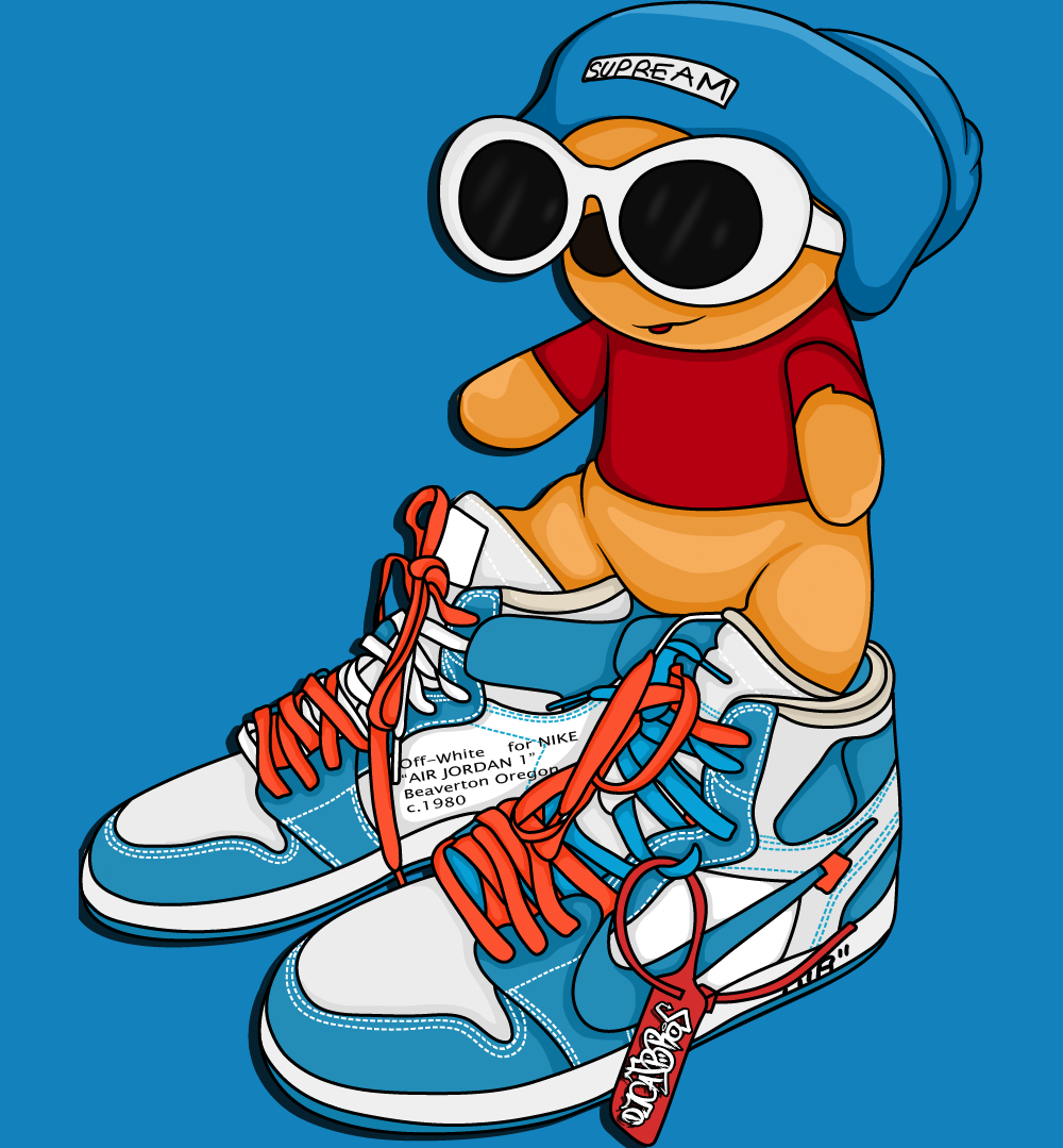 1000x1080 Sneaker Cartoon Wallpaper, Phone