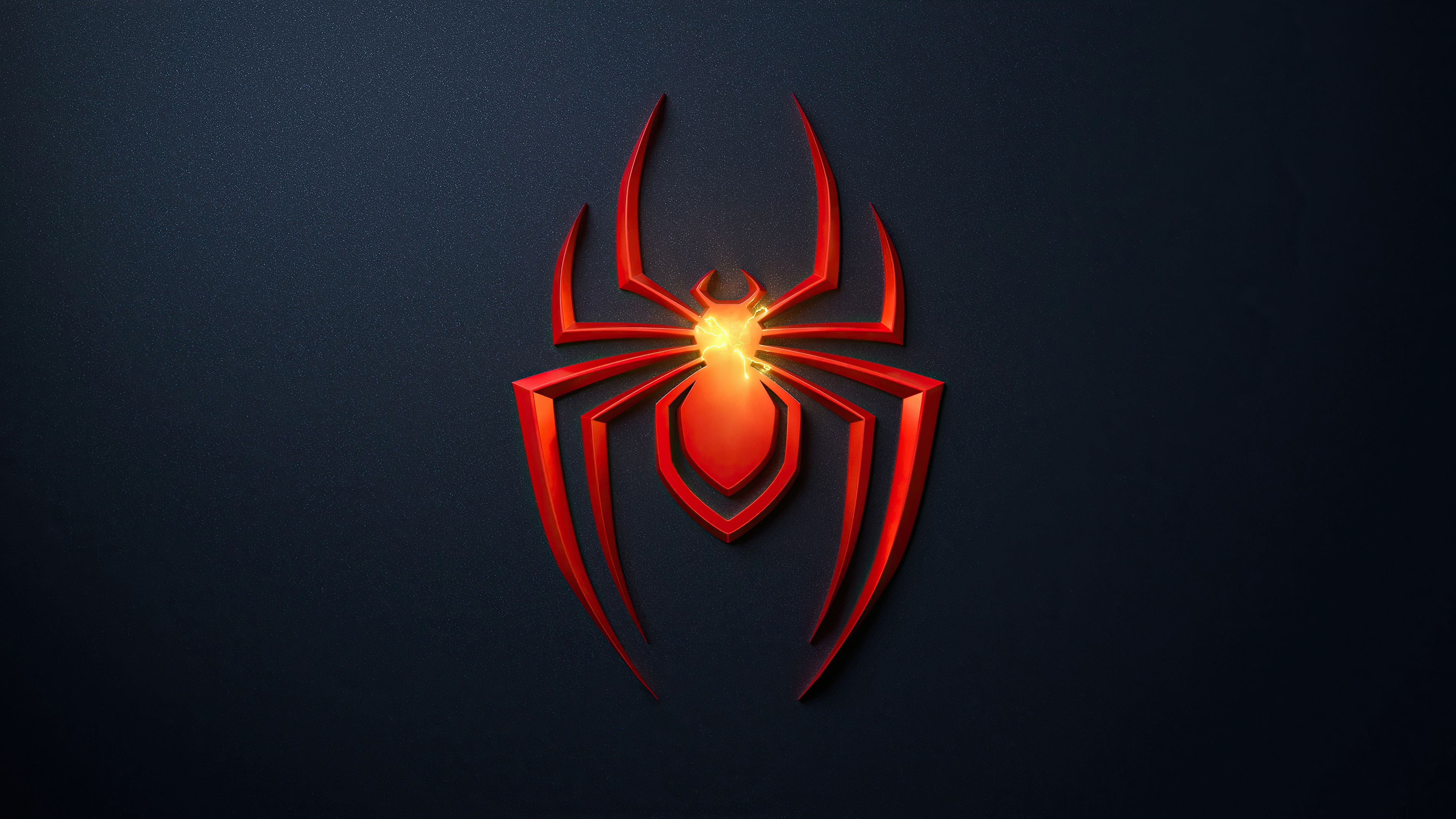 3840x2160 Spider Man Miles Morales Ps5 Game Logo 4k, HD Games, 4k Wallpaper, Desktop