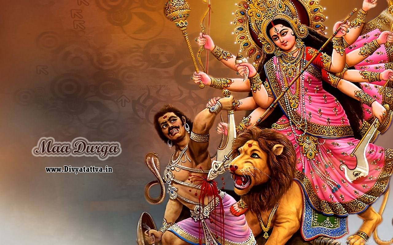 1280x800 Goddess Durga HD Wallpaper Shakti Full HD Wide Goddess Durga Background Image Devi Maa Photo And Picture Free Download, Desktop