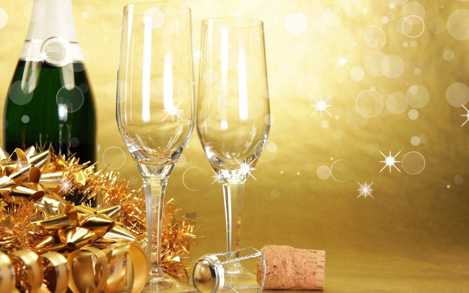 1920x1200 Wallpaper Christmas Champagne And Glasses x 1200, Desktop