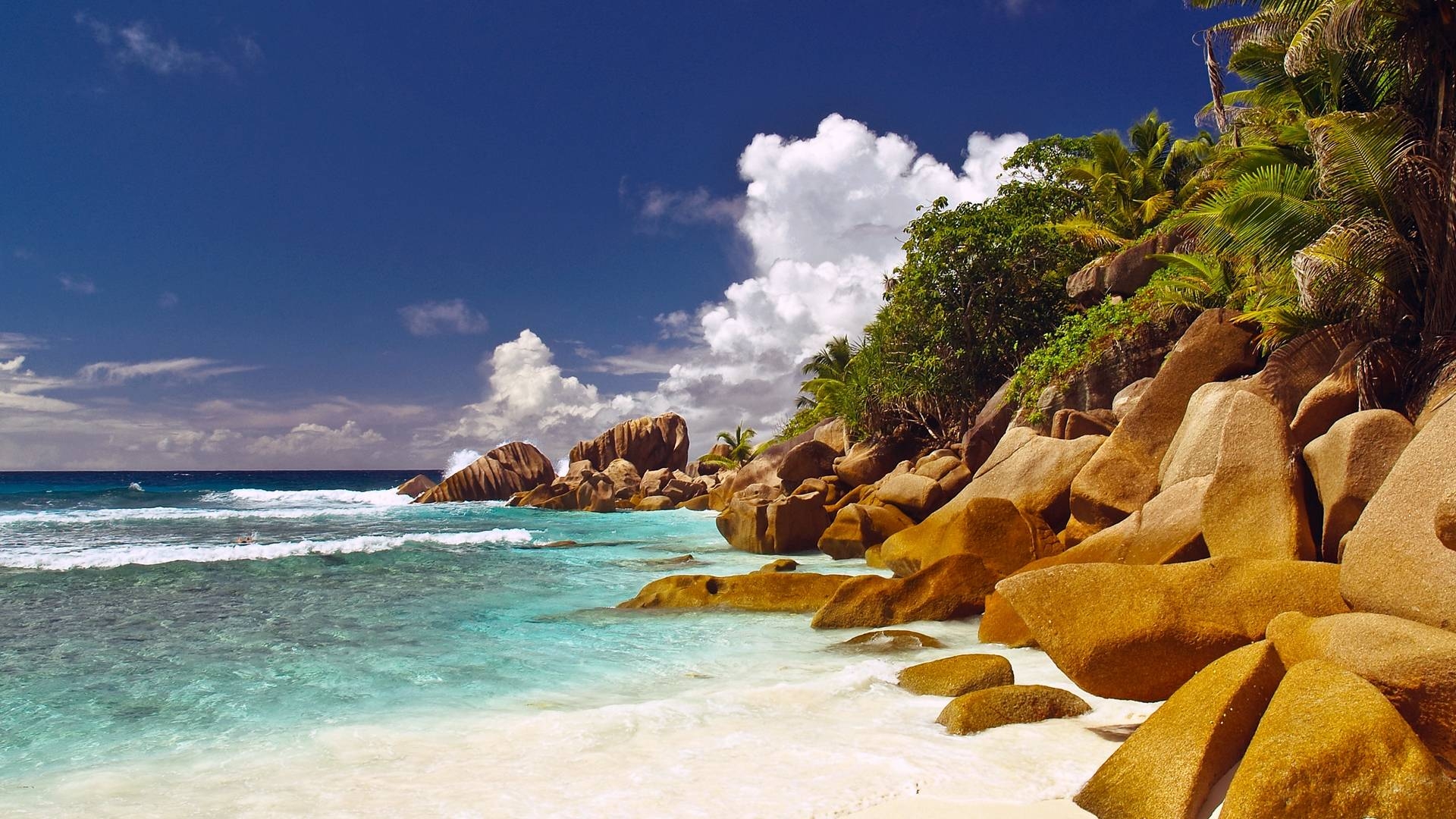 1920x1080 Seychelles Islands Corner HD Wallpaper 1080P & Islands, Desktop