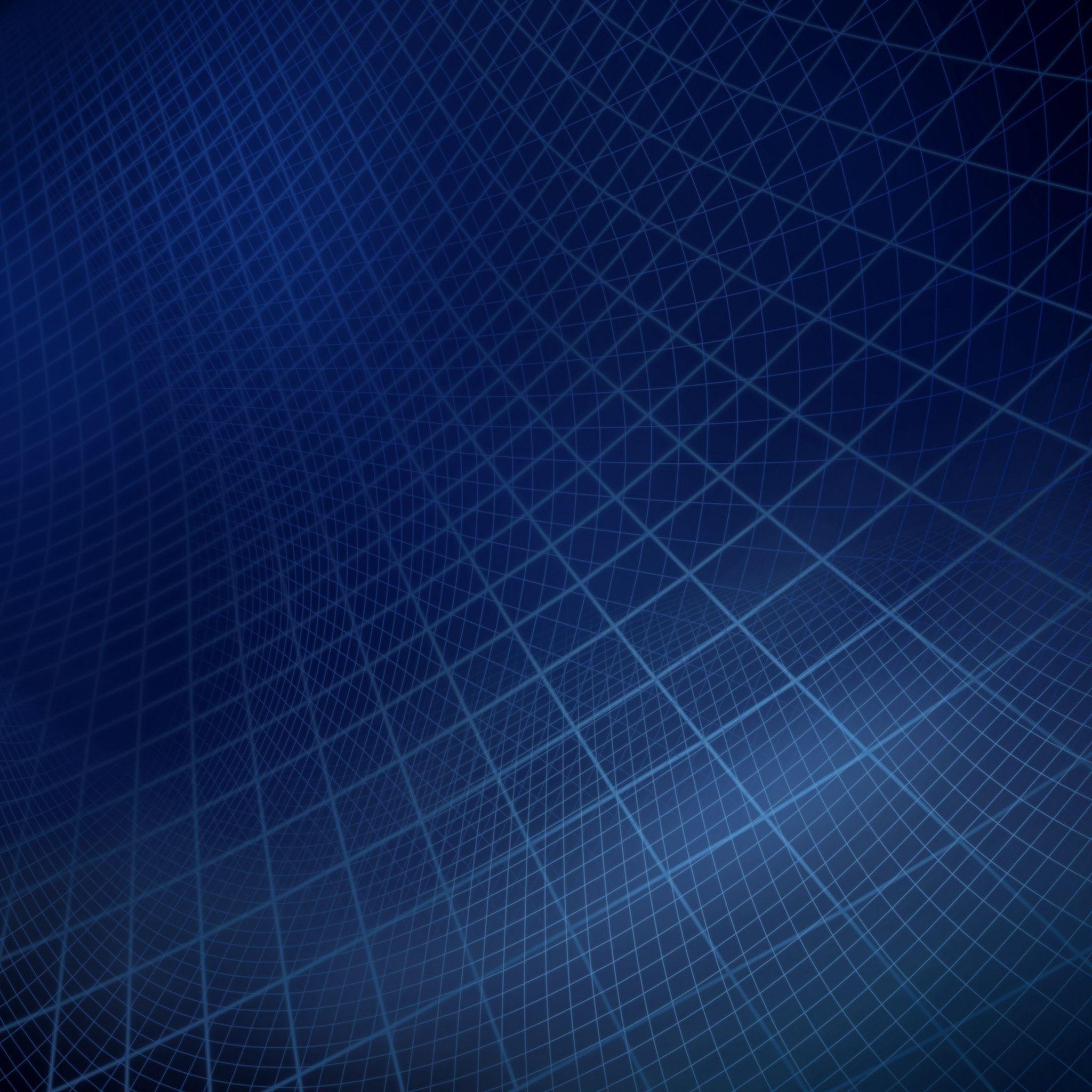 2050x2050 Blue Curved Grid Pattern Ipad Air Wallpaper Ilikewallpaper_com, Phone