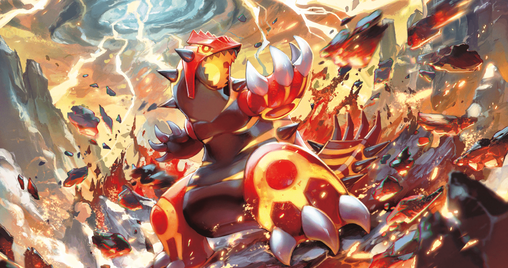 2050x1080 Primal Groudon (Pokémon) HD Wallpaper, Desktop