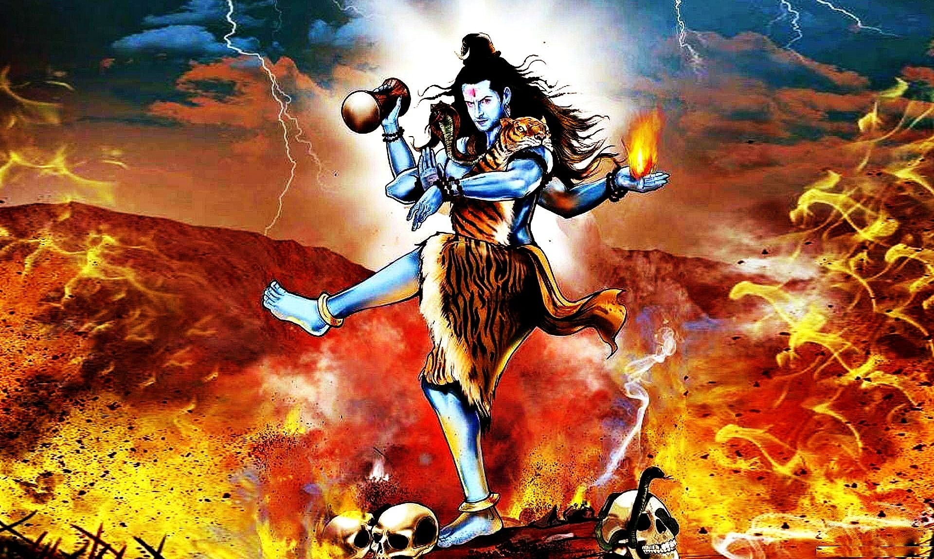 1920x1150 When God Shiva Made The World Stand Still, Desktop