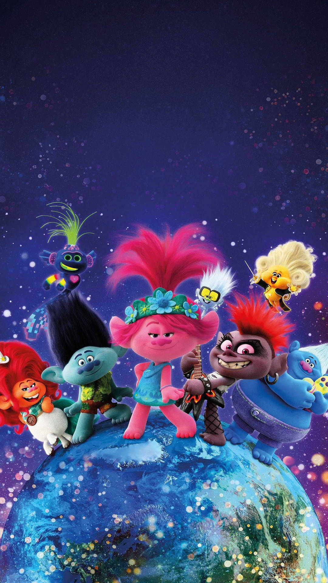 1080x1920 Download Dreamwork's Trolls World Tour Wallpaper, Phone