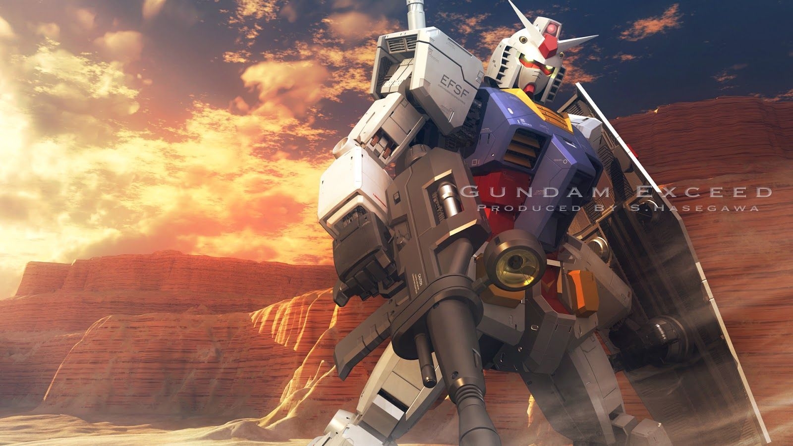 1600x900 Gundam Exceed RX 78 2 Gundam Wallpaper Image. Gundam Wallpaper, Desktop