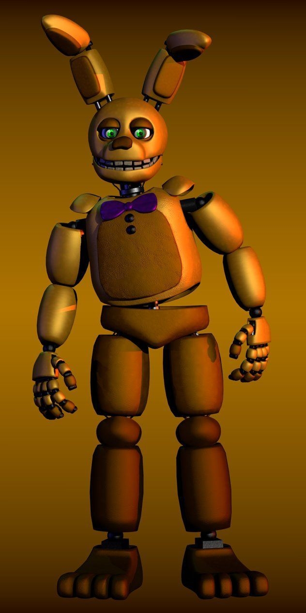 640x1270 Blender SpringBonnie v5 by RealFailz. Fnaf drawings, Fnaf art, Fnaf cosplay, Phone