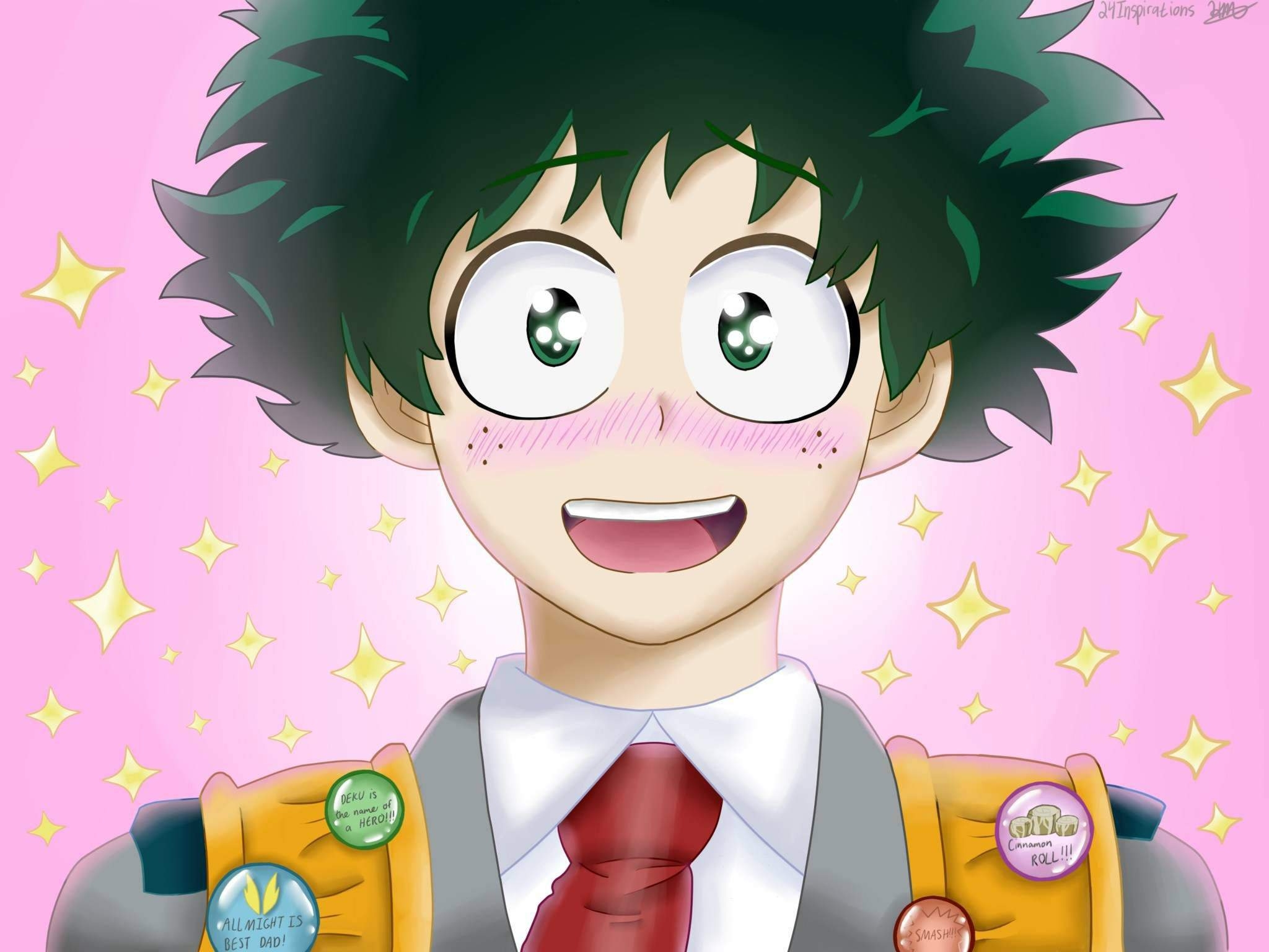 2050x1540 Increasing Cuteness Challenge. How cute can deku be?!. My Hero, Desktop