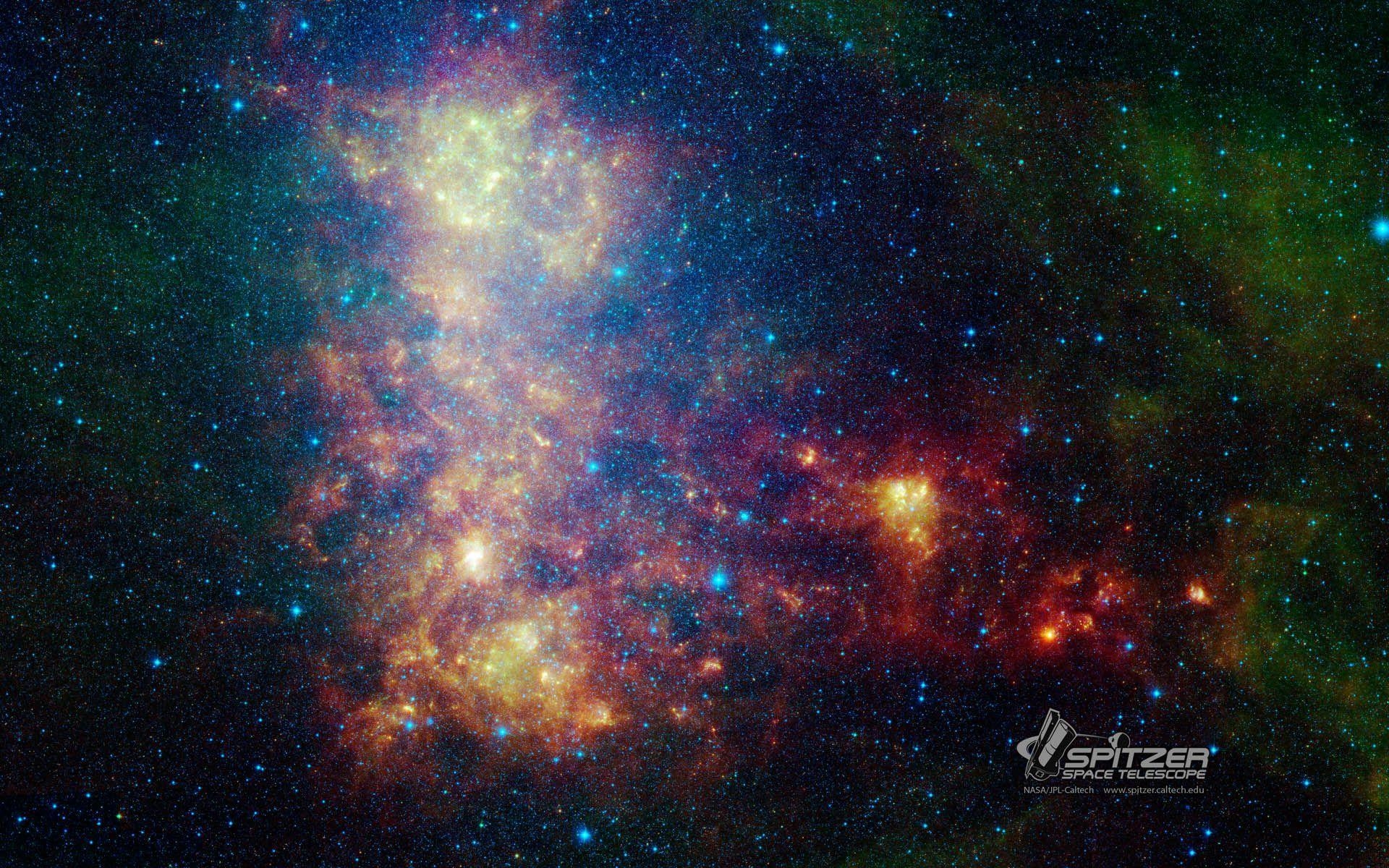 1920x1200 Wallpaper Spitzer Space Telescope, Desktop