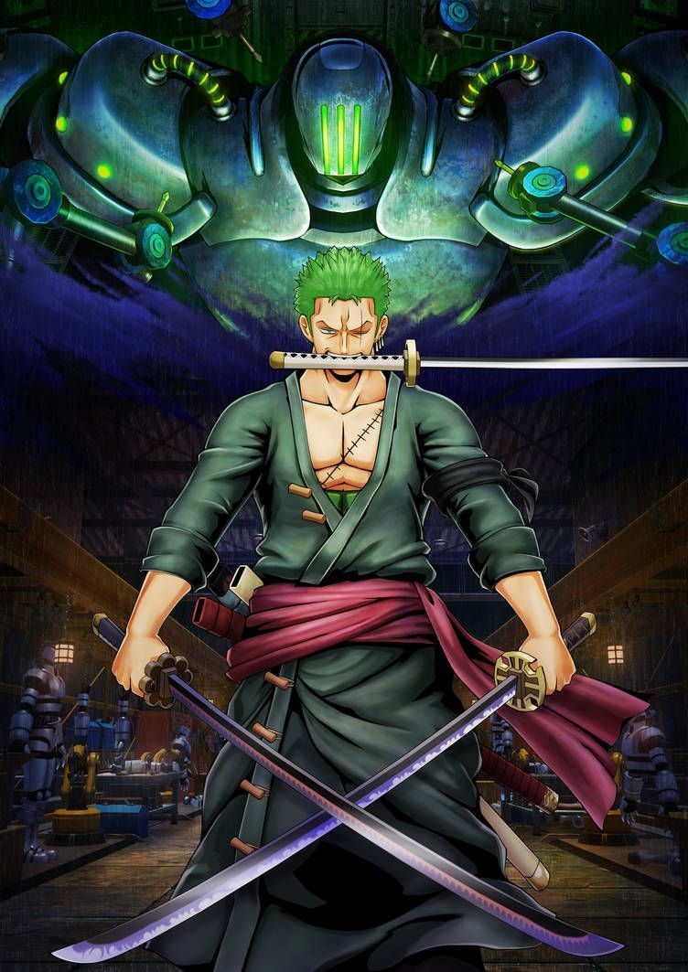 760x1070 Zoro Wallpaper, Phone