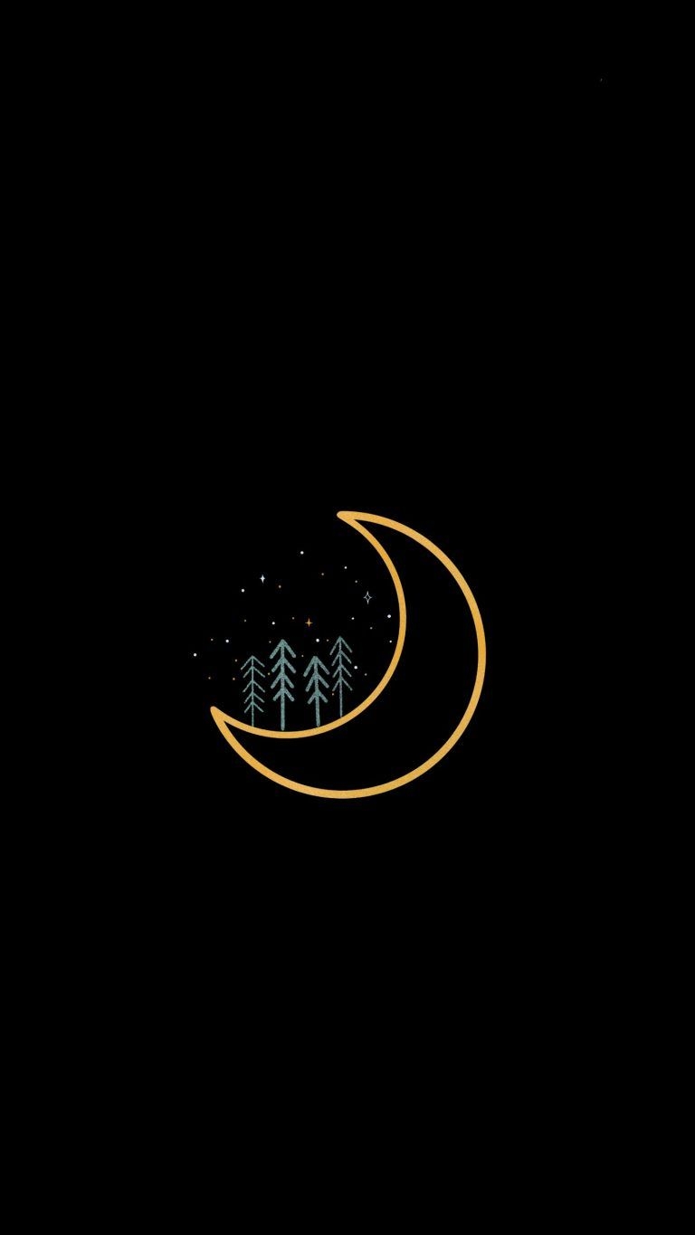 770x1370 On The Moon Art Dark Black Amoled OnePlus Wallpaper ⋆ Traxzee, Phone