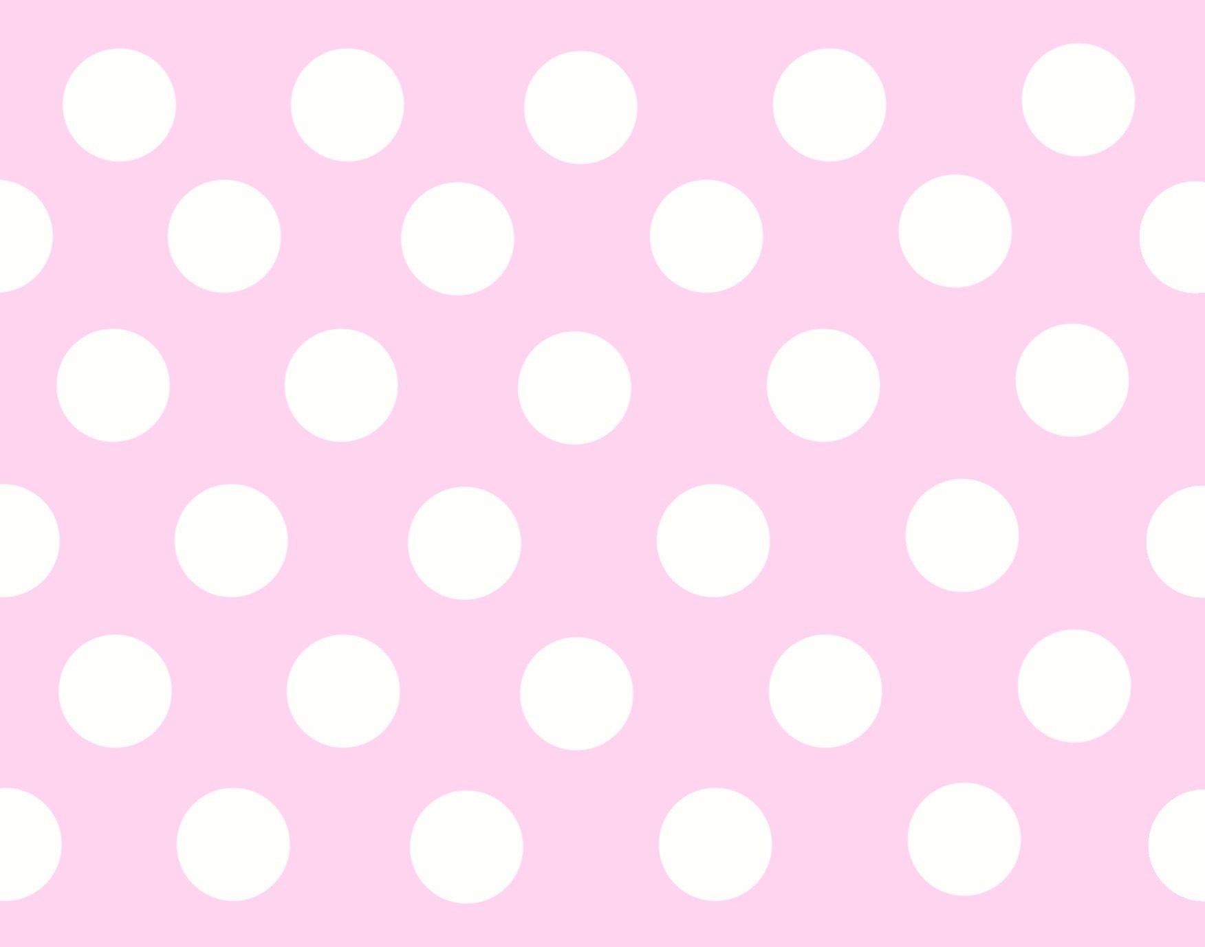 1760x1380 Pink Polka Dot Wallpaper Free Pink Polka Dot Background, Desktop